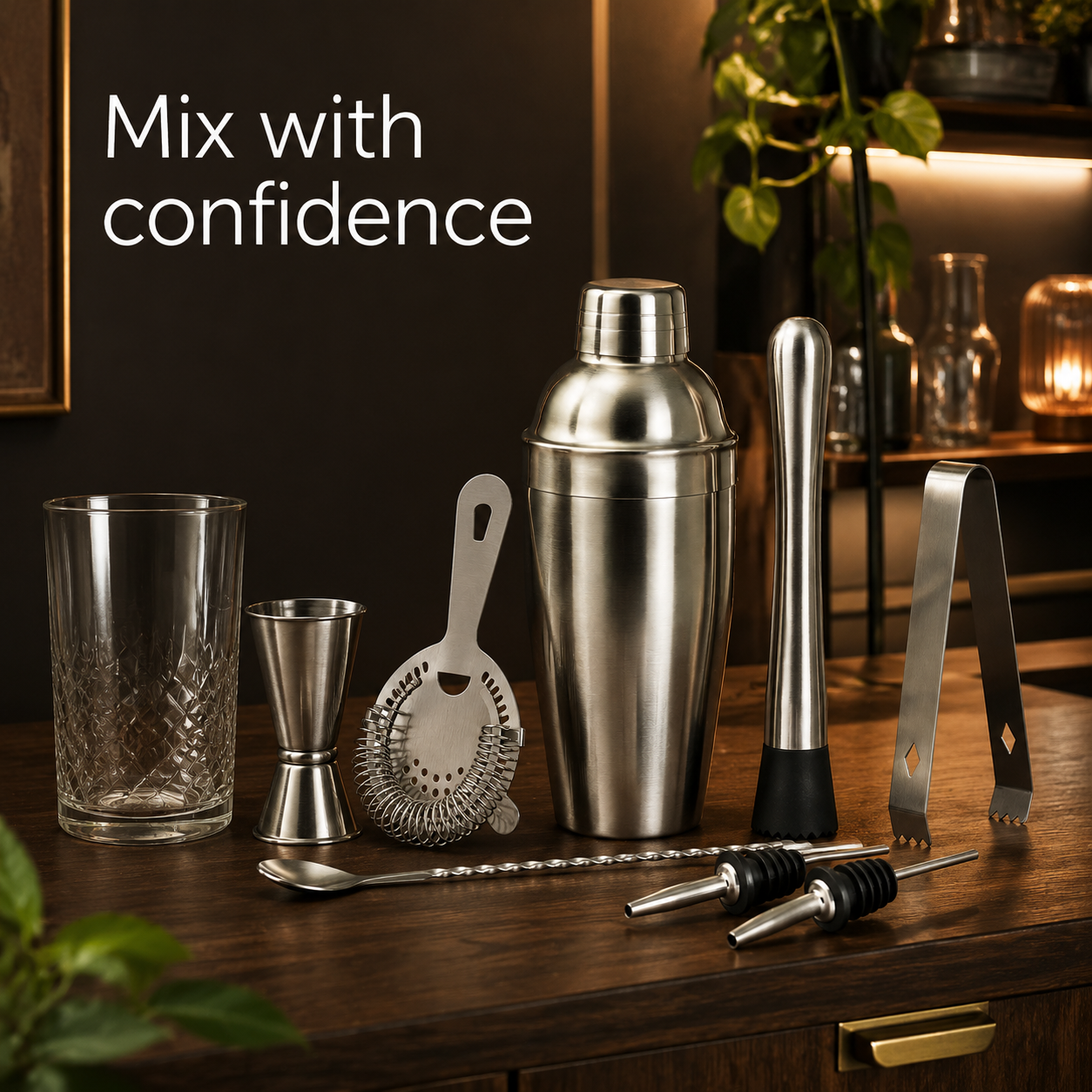 Sterling 8-Piece Cocktail Tool Set