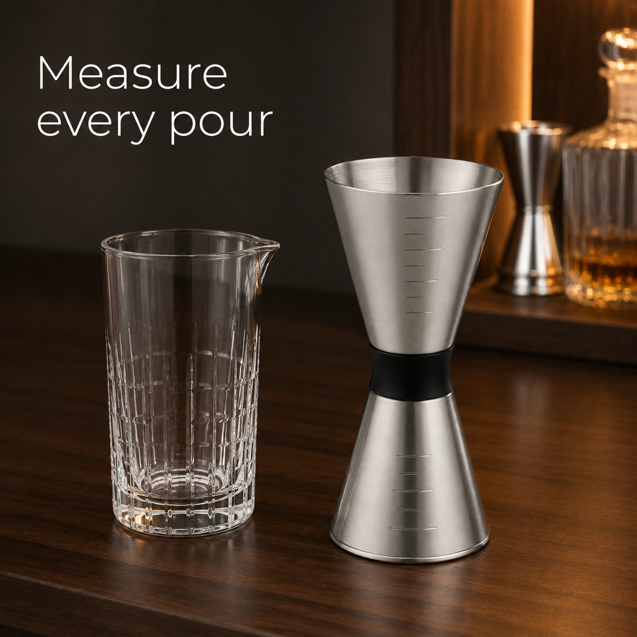 MeasurePro Dual Cocktail Jigger