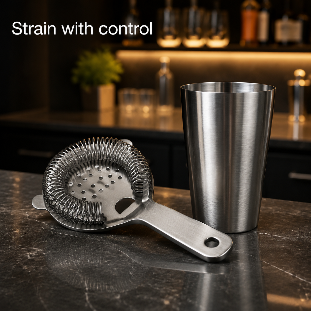 CoilFlow Hawthorne Cocktail Strainer