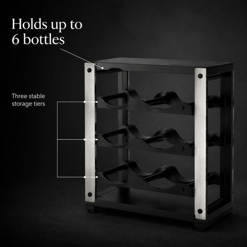 CellarSix Freestanding Bottle Rack