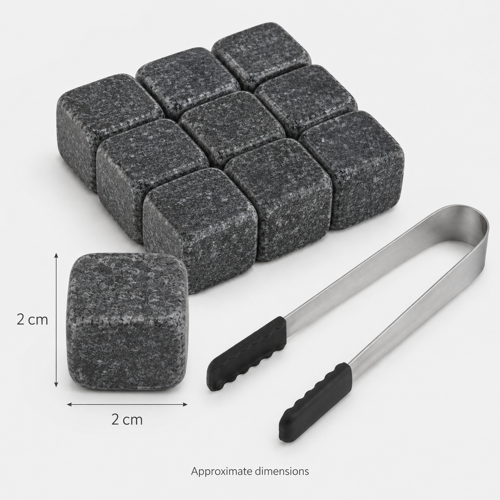 StoneChill 9-Piece Whisky Stone Set