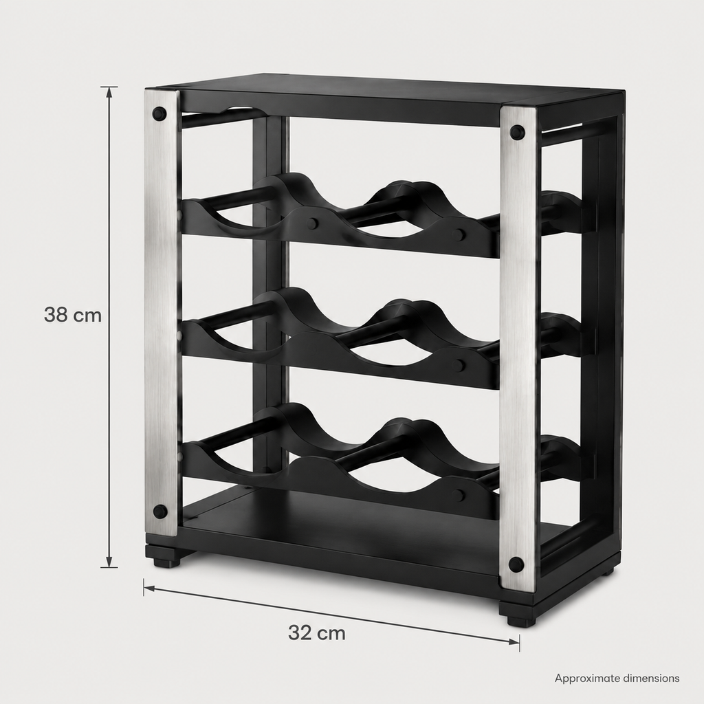CellarSix Freestanding Bottle Rack