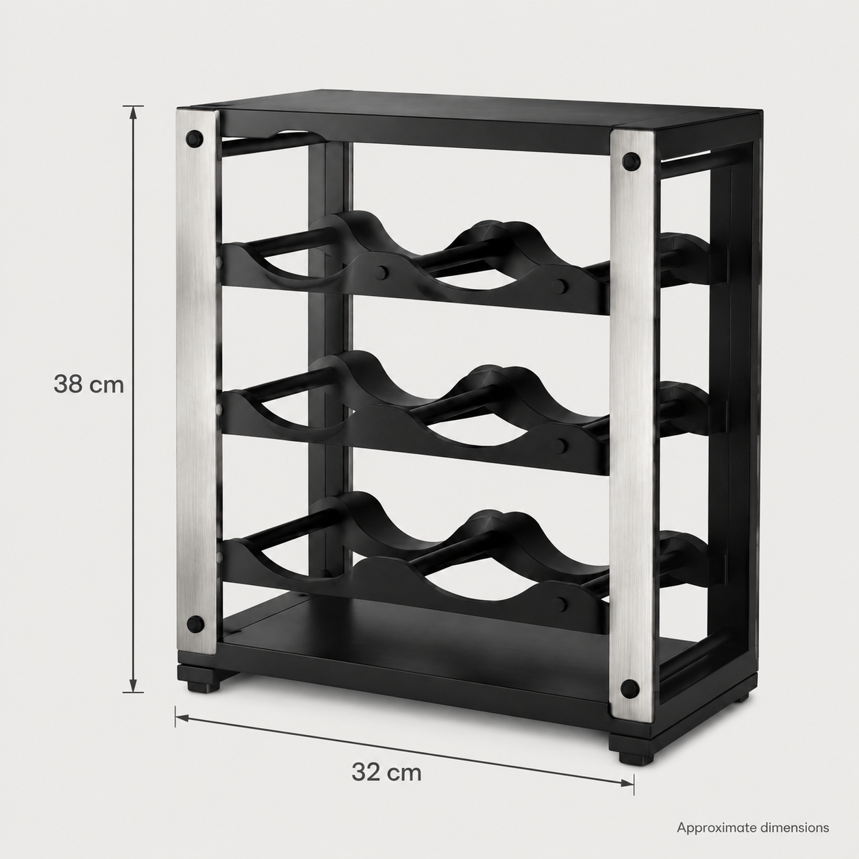 CellarSix Freestanding Bottle Rack
